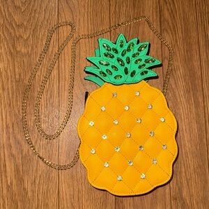 😍 Pineapple 💎JEWELS 💎 Crossbody Purse! HTF
